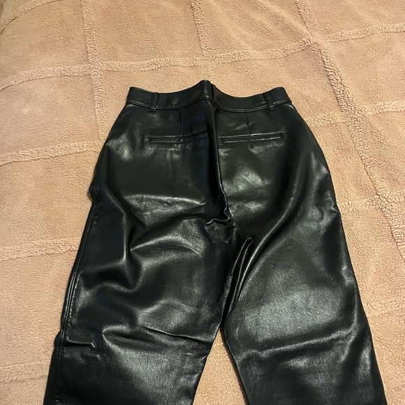 Babaton leather black pants - Picture 3 of 7